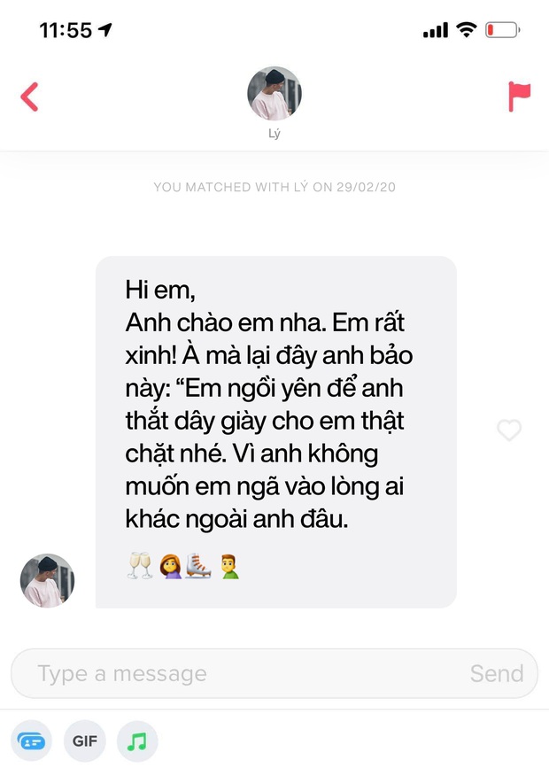 Tinder và những lần unmatch: Đẹp trai, profile xịn xò làm gì mà nhắn tin chán òm thì cũng nhận vé bái bai anh gì đó ơi! - Ảnh 2. Tinder và những lần unmatch: Đẹp trai, profile xịn xò làm gì mà nhắn tin chán òm thì cũng nhận vé bái bai anh gì đó ơi! - Ảnh 2.
