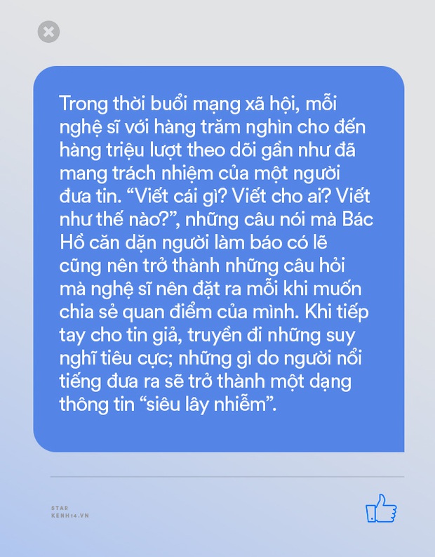 Từ ứng xử trong mùa dịch Covid-19: Đã là một Ngôi sao, nhất định phải gương mẫu! - Ảnh 6.