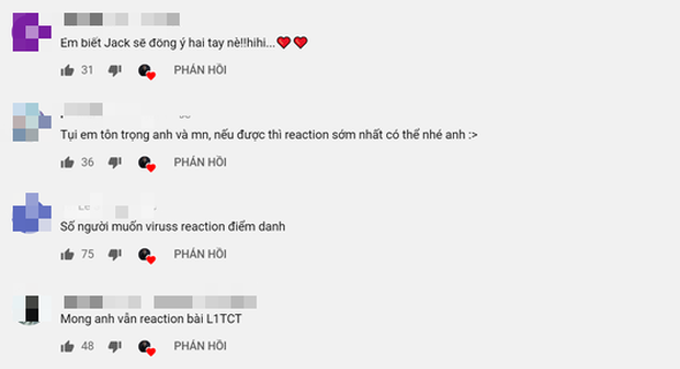 ViruSs lên tiếng khi có quá nhiều yêu cầu reaction MV mới của Jack: Mới nghe loáng thoáng, sẽ chỉ làm khi Jack hoặc công ty của Jack muốn - Ảnh 8.
