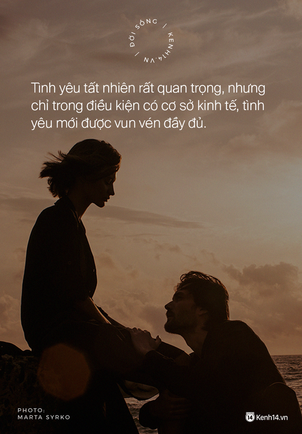 Một người có thể chịu được cảnh nghèo, hai người thì không: Tình yêu không dựa trên vật chất có tồn tại lâu dài? - Ảnh 4.