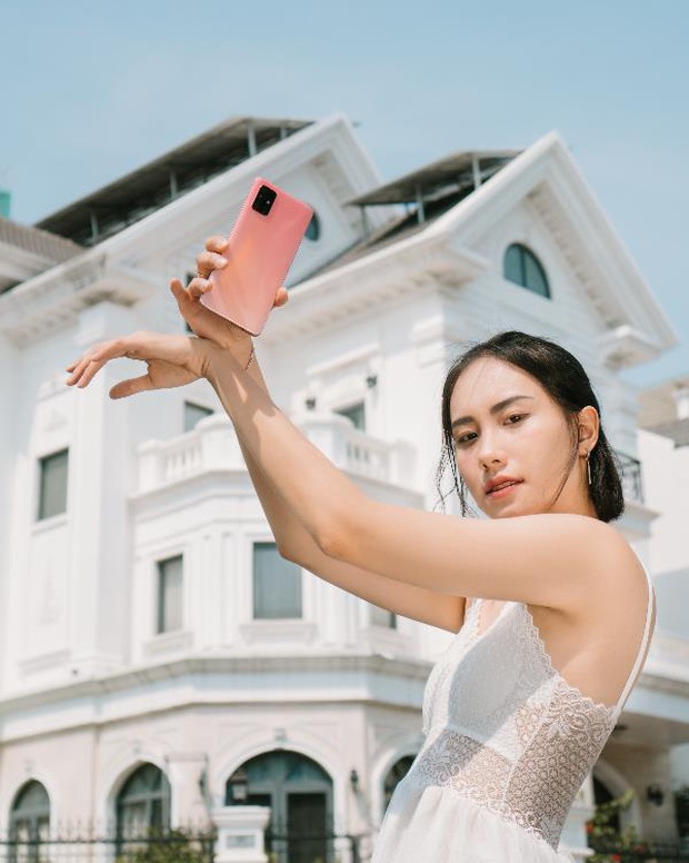 Galaxy A71 hồng crush trendy 