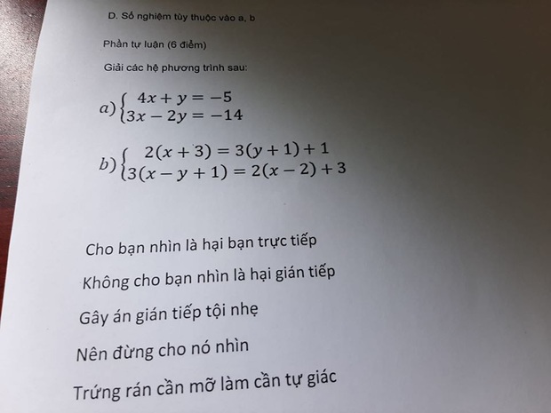 Lầy lội như giáo viên dạy Toán: Chỉ dùng một đoạn thơ cũng đủ khiến học trò sợ xanh mặt không dám quay bài - Ảnh 1.