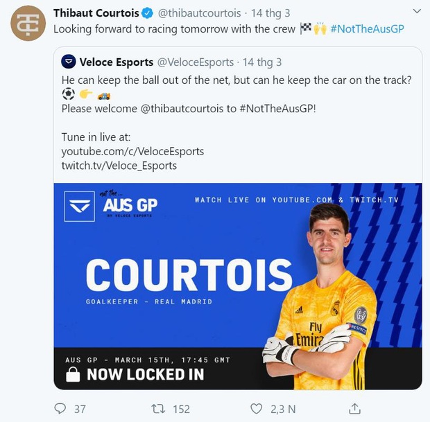 Người gác đền Thibaut Courtois cùng nhiều cầu thủ khác chuyển sang... chơi LMHT, thi đấu thể thao điện tử - Ảnh 3.