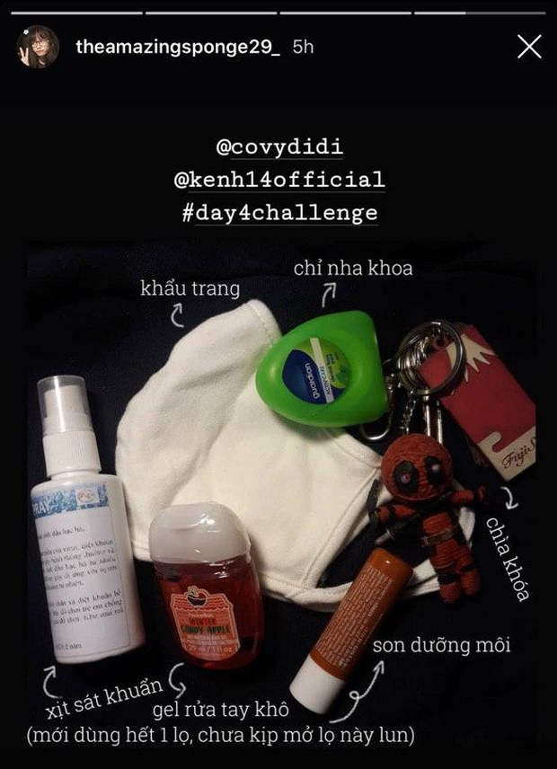 Dân mạng khoe những vật bất ly thân trong túi mùa dịch: Khẩu trang, nước rửa tay khô, Vitamin C... bạn có thiếu thứ gì không? - Ảnh 19.
