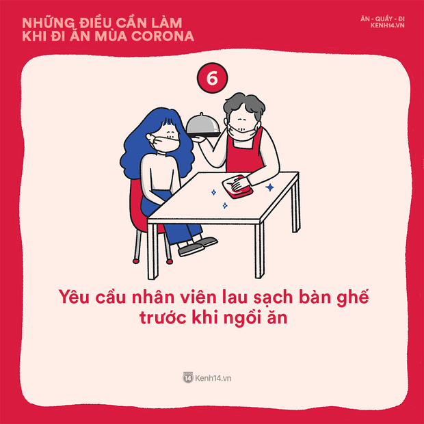 Không thể bỏ được thói quen ăn ngoài: Đây là 8 điều bạn nhất định phải nhớ để phòng tránh lây nhiễm trong mùa dịch COVID-19 - Ảnh 11. Không thể bỏ được thói quen ăn ngoài: Đây là 8 điều bạn nhất định phải nhớ để phòng tránh lây nhiễm trong mùa dịch COVID-19 - Ảnh 11.