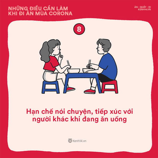 Không thể bỏ được thói quen ăn ngoài: Đây là 8 điều bạn nhất định phải nhớ để phòng tránh lây nhiễm trong mùa dịch COVID-19 - Ảnh 15. Không thể bỏ được thói quen ăn ngoài: Đây là 8 điều bạn nhất định phải nhớ để phòng tránh lây nhiễm trong mùa dịch COVID-19 - Ảnh 15.