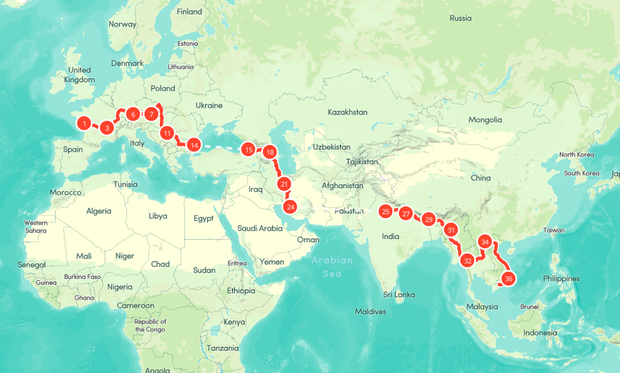 Cặp chồng Tây vợ Việt đi 16.000km từ Pháp về Việt Nam bằng xe đạp: Hy vọng chúng tôi có thể truyền cảm hứng cho những ai muốn theo đuổi giấc mơ của mình - Ảnh 2.