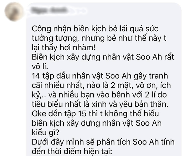 Netizen Việt lại cãi nhau chí choé vì pha bẻ lái cho Soo Ah ở tập 15 Tầng Lớp Itaewon: Căng đến độ đòi bỏ luôn tập cuối! - Ảnh 10.
