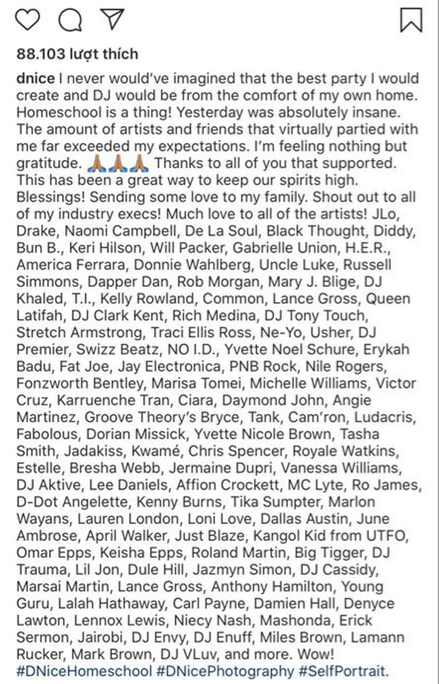 Rihanna, Justin Timberlake, J.Lo, Michelle Obama và hơn 100 nghìn người vẫn tham dự màn trình diễn trực tuyến của DJ D-Nice giữa mùa dịch? - Ảnh 7.