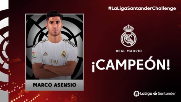 Sao trẻ Marco Asensio tỏa sáng, Real Madrid bất ngờ vô địch La Liga, nhưng không phải trên sân cỏ mà là trong FIFA 20 - Ảnh 2.