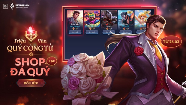 Lầy như game thủ Liên Quân, hết spam tối hậu thư lại đến đánh giá 1 sao khiến Garena ngay lập tức tặng FREE skin Triệu Vân Quý Công Tử vào shop Đá Quý! - Ảnh 3.