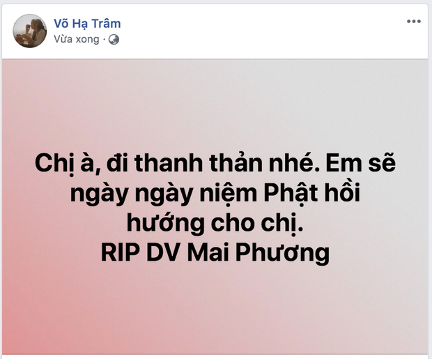 Bạn bè nghệ sĩ bàng hoàng, thương xót khi nghe tin diễn viên Mai Phương qua đời vì ung thư phổi - Ảnh 5.