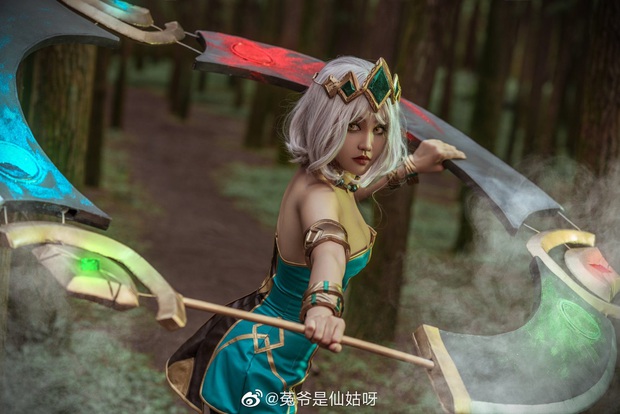 Ngất ngây với những bộ ảnh cosplay Qiyana Nữ hoàng nguyên tố chuẩn đến từng centimet! - Ảnh 2.