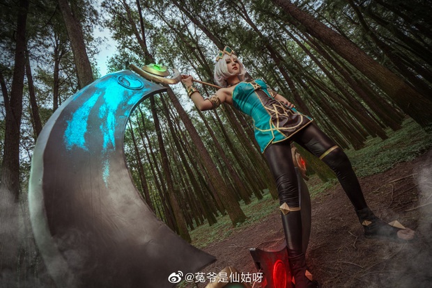 Ngất ngây với những bộ ảnh cosplay Qiyana Nữ hoàng nguyên tố chuẩn đến từng centimet! - Ảnh 4.