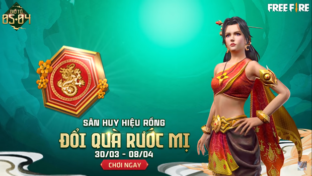 Free Fire: Garena chơi lớn khi tặng trang phục và skin súng vĩnh viễn hoàn toàn miễn phí trong chuỗi sự kiện Giỗ Tổ Hùng Vương. Game thủ không nên bỏ qua! - Ảnh 1.