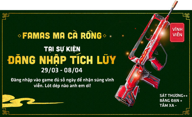 Free Fire: Garena chơi lớn khi tặng trang phục và skin súng vĩnh viễn hoàn toàn miễn phí trong chuỗi sự kiện Giỗ Tổ Hùng Vương. Game thủ không nên bỏ qua! - Ảnh 2.