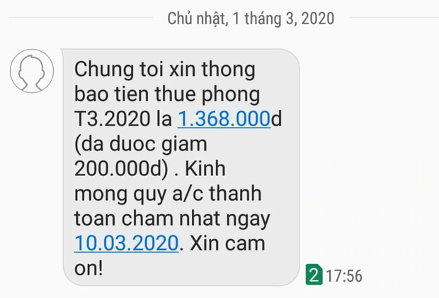 Tháng dịch không lên ở buổi nào, nhiều chủ trọ tốt bụng bớt hàng triệu tiền thuê nhà cho sinh viên - Ảnh 3. Tháng dịch không lên ở buổi nào, nhiều chủ trọ tốt bụng bớt hàng triệu tiền thuê nhà cho sinh viên - Ảnh 3.