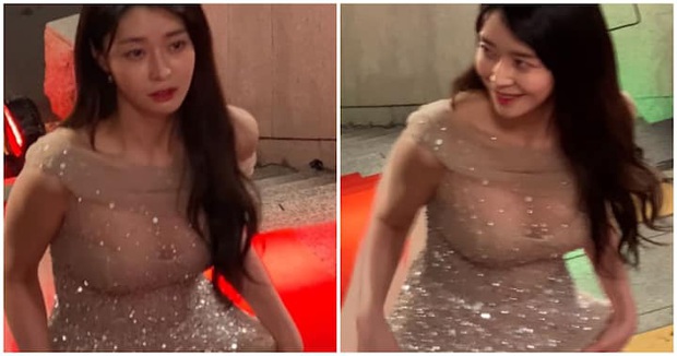 Khoảnh khắc mỹ nhân Itaewon Class Kwon Nara lướt trên thảm đỏ hot lại, tất cả là nhờ màn khoe vòng 1 căng tràn lấp ló - Ảnh 8. Khoảnh khắc mỹ nhân Itaewon Class Kwon Nara lướt trên thảm đỏ hot lại, tất cả là nhờ màn khoe vòng 1 căng tràn lấp ló - Ảnh 8.