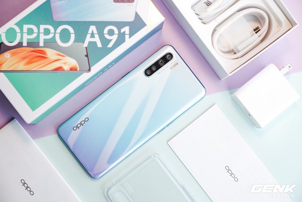 OPPO A91 chính thức ra mắt: Mỏng manh đỏng đảnh chỉ 7,9mm, 4 camera 48MP, sạc nhanh 50% trong 30 phút - Ảnh 1.