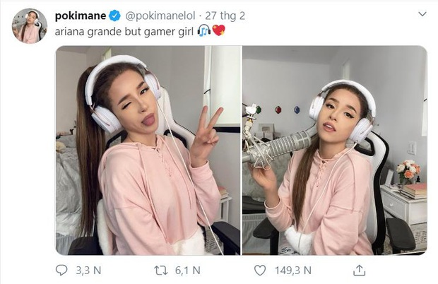 Thiên thần streamer Pokimane gây nổ mạng xã hội với màn cosplay thánh hủy show Ariana Grande, chuẩn đến từng sợi tóc! - Ảnh 5.