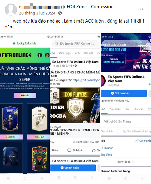 Cảnh báo tình trạng lừa đảo trên FIFA Online 4 khiến nhiều game thủ mất trắng tài khoản! - Ảnh 3.