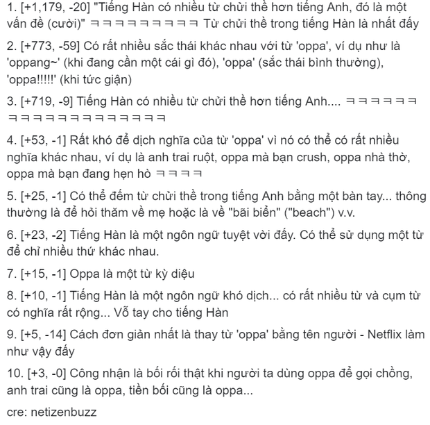 Dịch giả Parasite đau đầu vì từ oppa, fan Việt cà khịa sương sương: Mời anh sang học tiếng nước em! - Ảnh 3.