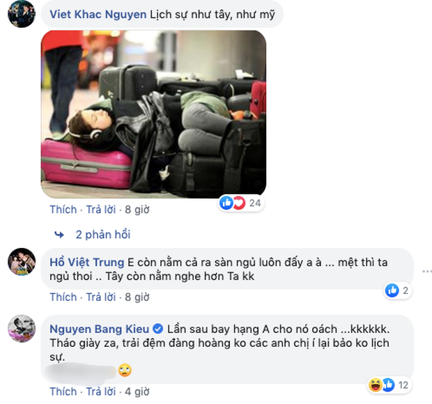 Bị chỉ trích dáng ngủ tại sân bay, Tuấn Hưng gay gắt phản pháo: Đã đi nước ngoài hay đi Mỹ chưa? - Ảnh 7. Bị chỉ trích dáng ngủ tại sân bay, Tuấn Hưng gay gắt phản pháo: Đã đi nước ngoài hay đi Mỹ chưa? - Ảnh 7.