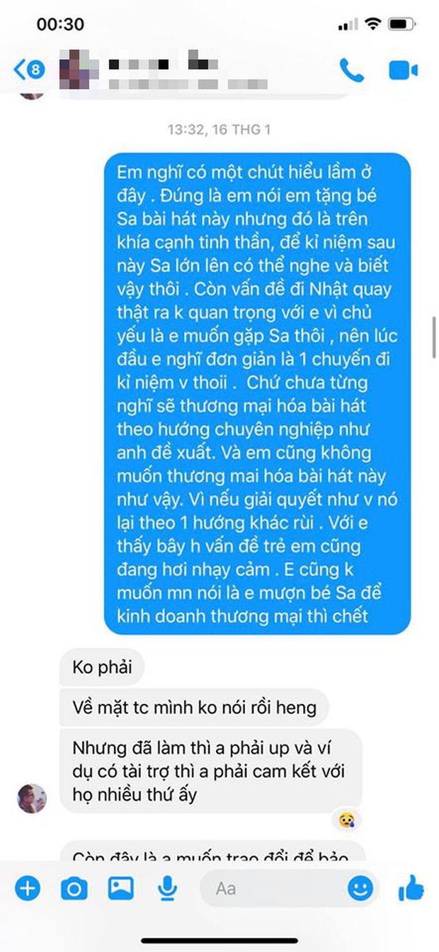 LyLy tung tin nhắn đáp trả cực gắt ekip Quỳnh Trần JP khi bị tố vô trách nhiệm: Đừng mang trẻ em ra làm công cụ, trẻ em không có tội! - Ảnh 4.