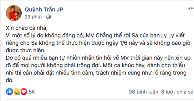 Toàn cảnh loạt ồn ào kéo dài của Lyly: Từ vụ tố công ty Châu Đăng Khoa quỵt cát-xê, bịa đặt tới scandal cực căng với Quỳnh Trần JP! - Ảnh 7. Toàn cảnh loạt ồn ào kéo dài của Lyly: Từ vụ tố công ty Châu Đăng Khoa quỵt cát-xê, bịa đặt tới scandal cực căng với Quỳnh Trần JP! - Ảnh 7.