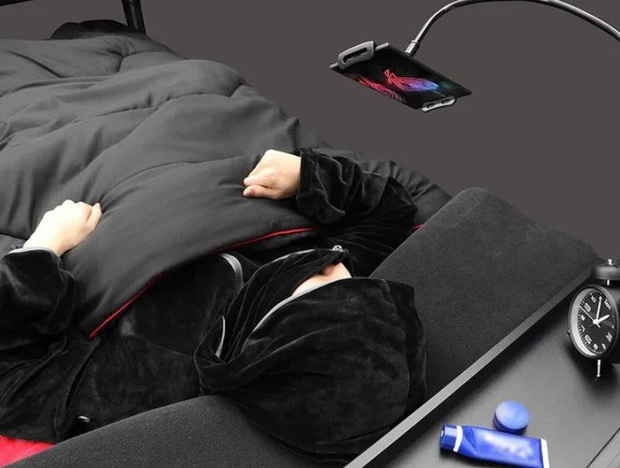 Mẫu giường dành cho những con mọt Internet và game: Vừa nằm vừa cày cả ngày không chán, thứ gì cũng sẵn có phục vụ - Ảnh 5.