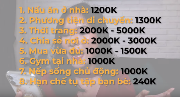 Gái xinh bày cách tiết kiệm 9-14 triệu/tháng: Nấu ăn ở nhà chỉ tốn 80k, bỏ phòng gym ra công viên mà tập thể dục - Ảnh 3.