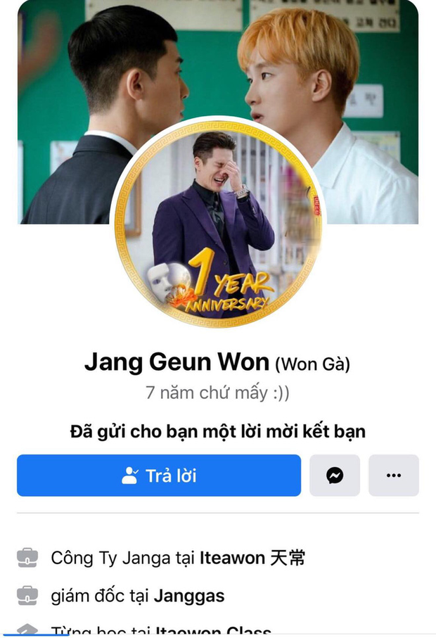 Cười quỳ loạt ảnh chế vũ trụ Tầng Lớp Itaewon rủ nhau chơi Facebook, tiểu sử ai cũng bá đạo té ngửa! - Ảnh 11.