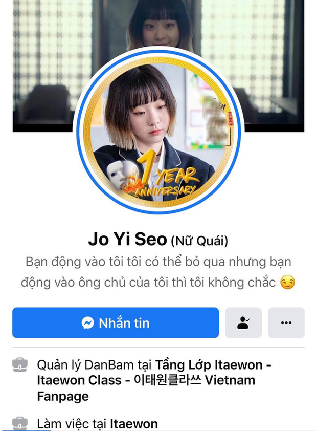 Cười quỳ loạt ảnh chế vũ trụ Tầng Lớp Itaewon rủ nhau chơi Facebook, tiểu sử ai cũng bá đạo té ngửa! - Ảnh 2.