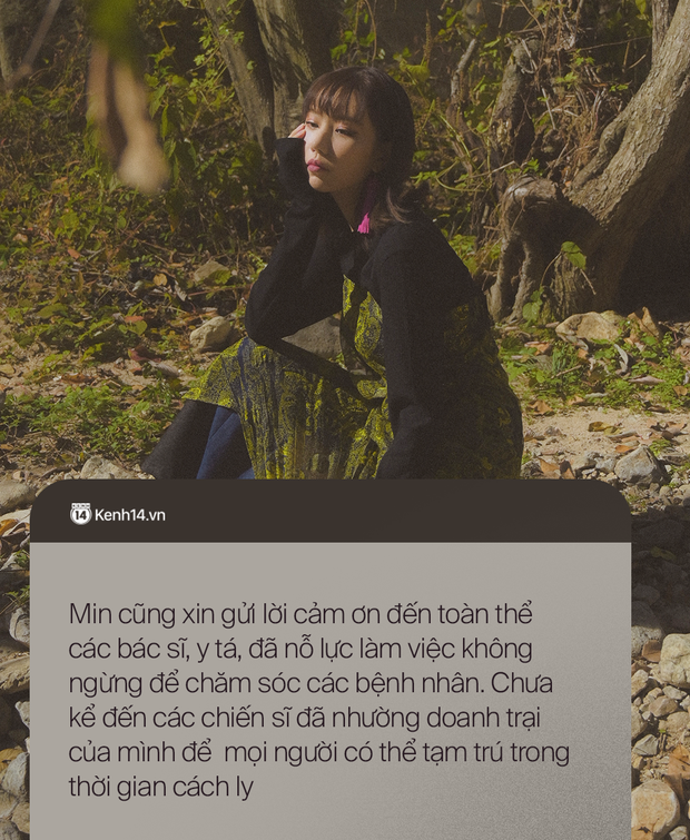 Min: Nếu ca khúc này có thể trở thành bài ca chống dịch COVID-19 chính thức trên toàn cầu thì điều đó thật tuyệt vời! - Ảnh 8.