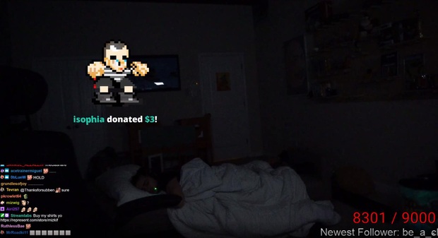 Streamer chơi trội, ngủ trên stream không ngờ lại nhận được số tiền donate siêu khủng: - Ảnh 3.