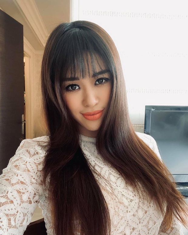 Tóc mái đã dìm nhan sắc HH Khánh Vân thê thảm, vậy mới thấy không phải ai cũng chơi được kiểu tóc hack tuổi này - Ảnh 3.