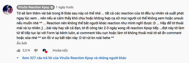 Bị một bộ phận ARMY tấn công vì nhận xét về ngoại hình Jin và RM khi reaction BTS, ViruSs lên tiếng: Không thích là tớ chê, cảm xúc thế nào nói thế đấy - Ảnh 3.