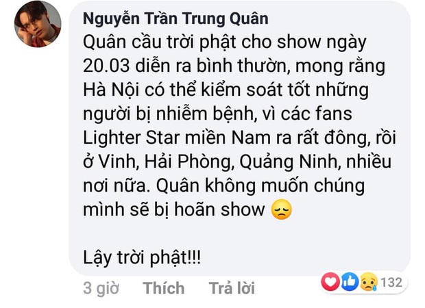 Giữa diễn biến phức tạp dịch bệnh COVID-19 tại Hà Nội, Nguyễn Trần Trung Quân gây tranh cãi với một bình luận trên mạng xã hội - Ảnh 2.