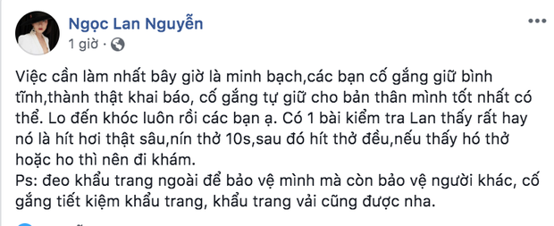 Dàn sao Việt trấn an công chúng khi Việt Nam xuất hiện ca nhiễm Covid-19 thứ 17: Trấn Thành và Thu Trang đáng chú ý nhất! - Ảnh 7. Dàn sao Việt trấn an công chúng khi Việt Nam xuất hiện ca nhiễm Covid-19 thứ 17: Trấn Thành và Thu Trang đáng chú ý nhất! - Ảnh 7.