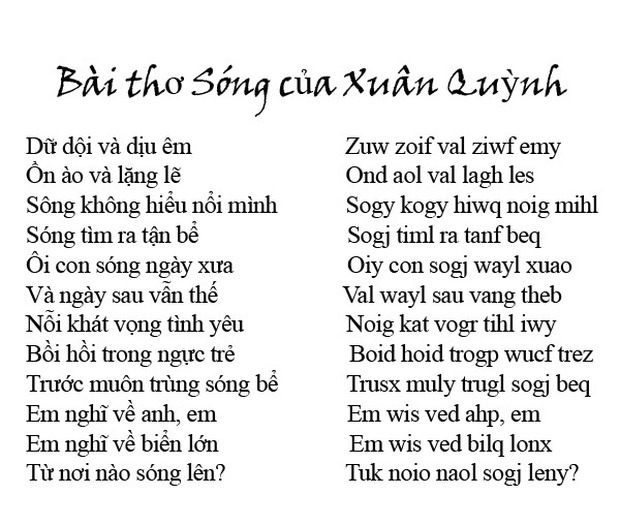 'Chữ Việt Nam song song 4.0' vừa được cấp bản quyền gây bão MXH thực chất là gì? Có gì mới?