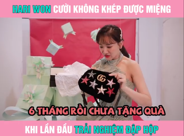 Hari Won lần đầu bắt trend quay clip đập hộp, tiện bóc phốt luôn ông xã Trấn Thành - Ảnh 6.