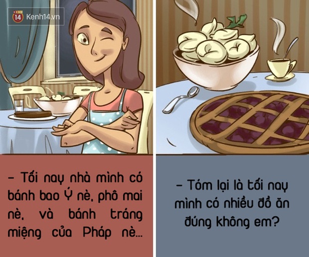 Bộ tranh: Dù trời có sập xuống ngay bây giờ, con gái vẫn nói 1 đằng và con trai sẽ hiểu 1 nẻo! - Ảnh 3.