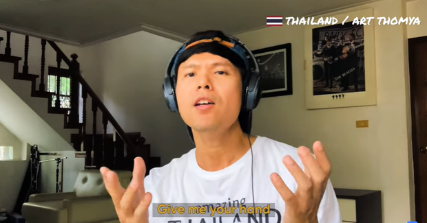 Vlogger Chan La Cà hoà giọng cùng bạn bè các nước trong khối ASEAN, tạo nên một ca khúc tuyên truyền chống dịch không thể cute hơn! - Ảnh 4.