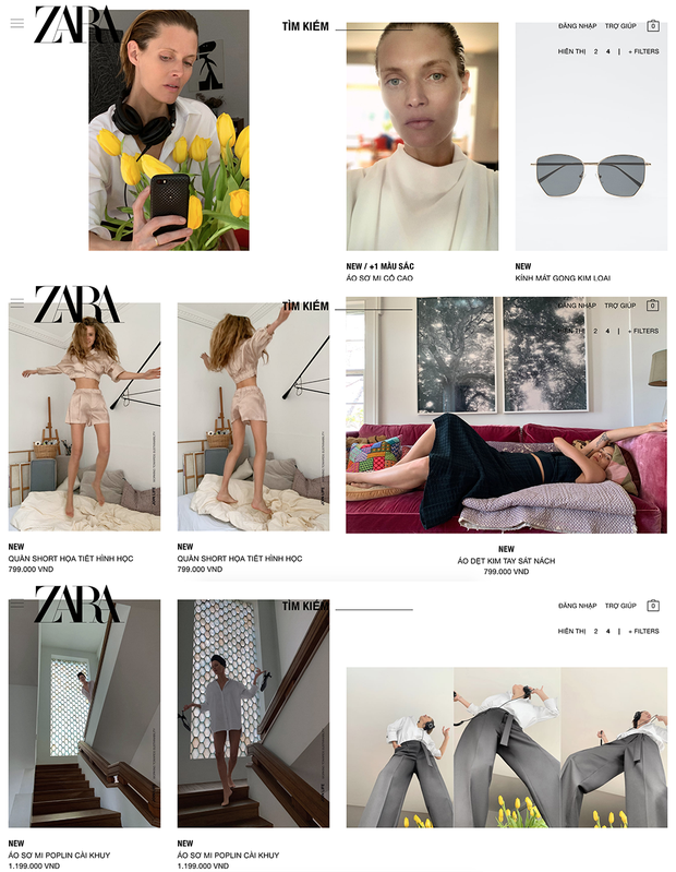 Studio đóng cửa, Zara gửi đồ đến tận nhà cho người mẫu tự chụp và giờ thì trang web trông lầy như thế này đây - Ảnh 1.
