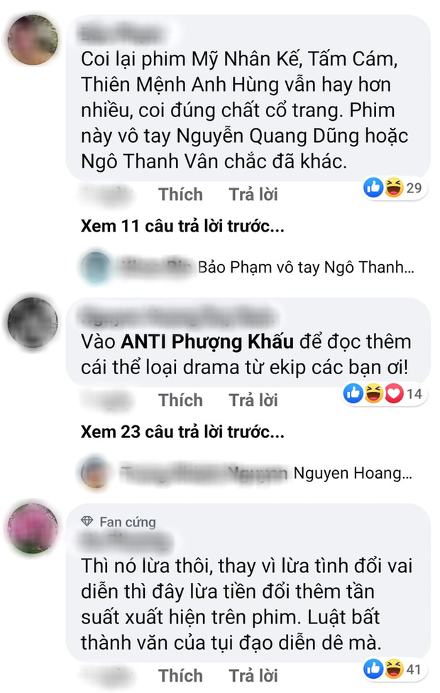 Khán giả gần xa bức xúc trước scandal mua vai Phượng Khấu: Ơ mua bán không thành lại đi tố nhau, drama còn hay hơn coi phim! - Ảnh 3.