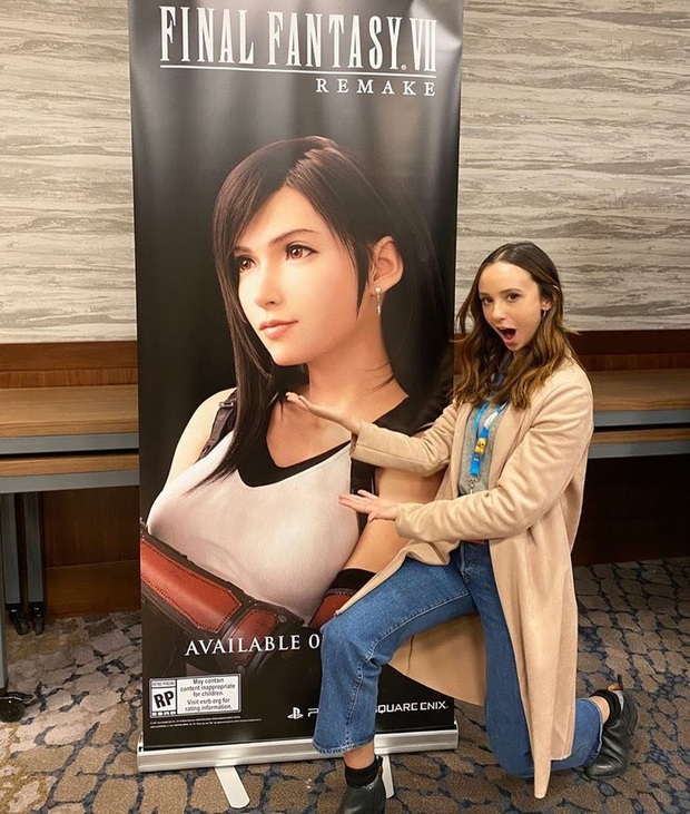 Mê đắm nhan sắc Britt Baron, nữ diễn viên lồng tiếng cho Tifa trong bản remake Final Fantasy VII - Ảnh 9.