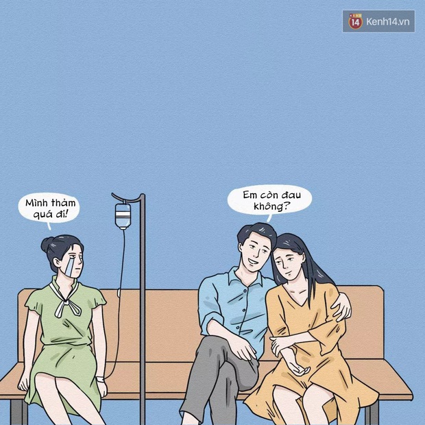 Chùm tranh: Biết là lớn rồi nhưng vẫn có những khi trời ơi tôi muốn khóc! - Ảnh 3. Chùm tranh: Biết là lớn rồi nhưng vẫn có những khi trời ơi tôi muốn khóc! - Ảnh 3.