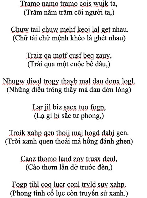 “Chữ Việt Nam song song 4.0” vừa được cấp bản quyền gây bão MXH thực chất là gì? Có gì mới? - Ảnh 15. “Chữ Việt Nam song song 4.0” vừa được cấp bản quyền gây bão MXH thực chất là gì? Có gì mới? - Ảnh 15.