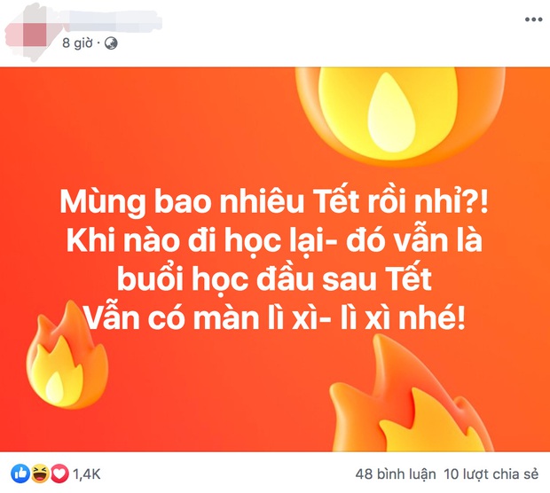 Định lì xì sinh viên khi đi học trở lại, thầy giáo trường Ngoại thương liền nhận về một loạt bình luận xin đăng kí tín chỉ, chuyển lớp - Ảnh 1.