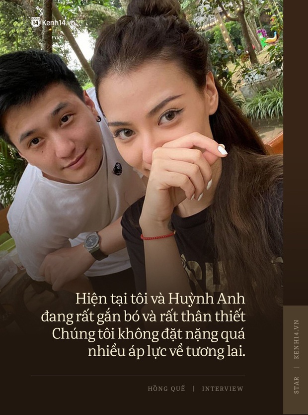 Hồng Quế lần đầu chia sẻ chuyện tình cảm với Huỳnh Anh: “Anh ấy là người đàn ông chín chắn và nghiêm túc trong tình yêu” - Ảnh 7.